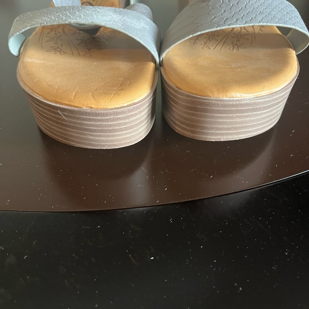 Blowfish Brown and Cream Espadrilles Comfortable Summer Shoes - Picture 15 of 15